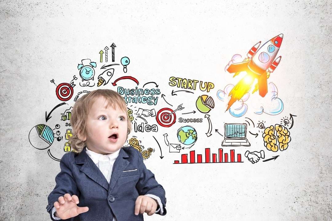 Team collaborating on a project